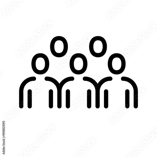 people icon teamwork, business people, group