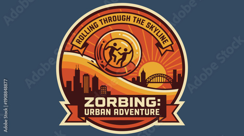 Rolling Through The Skyline Zorbing Urban Adventure - An Exciting Outdoor Activity