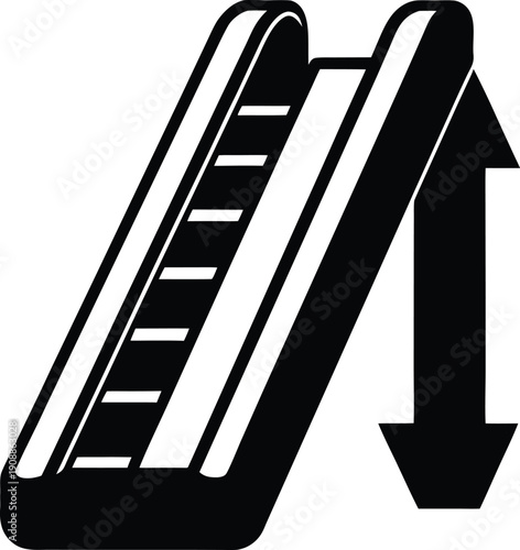 Simple Escalator Illustration
