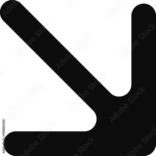 Arrow. Cursor. Black vector arrows icons.