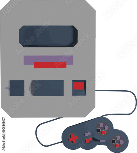 Isometric items, technologic, old school and photography equipment icons set.