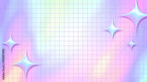 Retro Futuristic Gradient Motion
