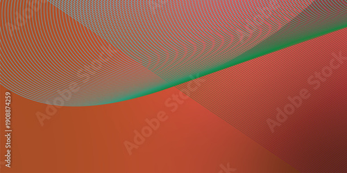 Green and red abstract grainy gradient background with black noisy texture wide banner poster header design