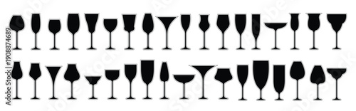 drink glass vector design illustration isolated on white