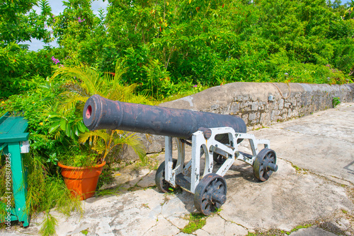 Foto Cannon at Gun Hill Signal Station