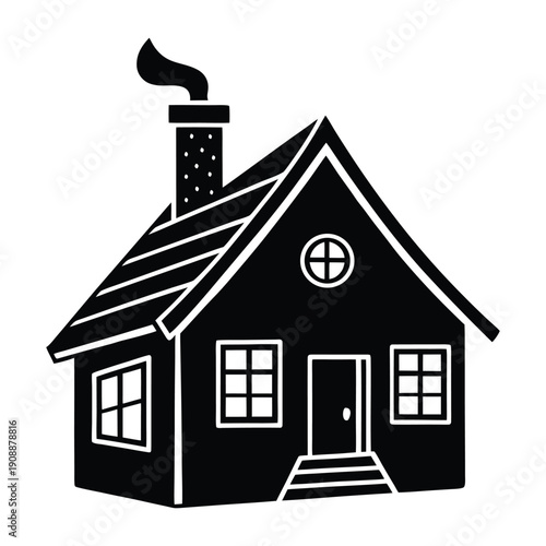 Home Icon Silhouette Vector