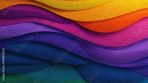 Smooth Color Mesh Wave Texture Creative Digital Wallpaper