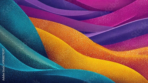 Retro Grainy Gradient Flow Background Minimal Aesthetic Style