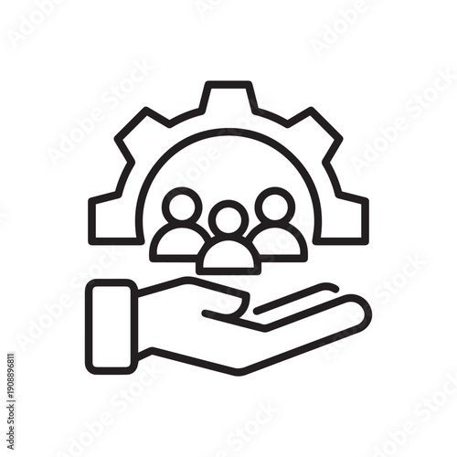 responsible single icon
