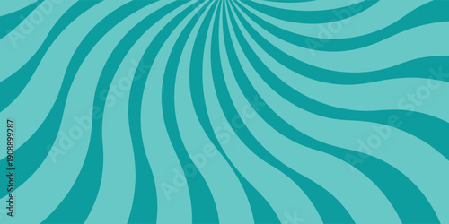 A dynamic comic book style explosion speech bubble, rendered in vibrant teal and white, set against a radiating sunburst background with scattered stars, perfect for conveying impact and excitement.