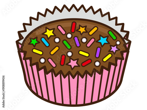 平成女児チョコのイラスト素材2