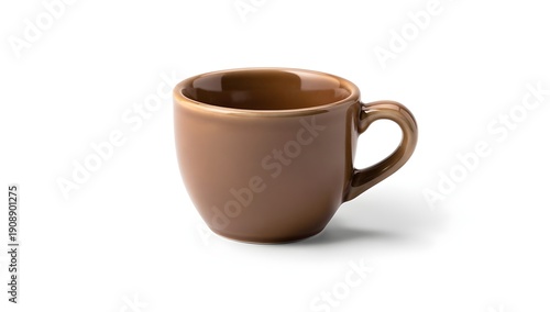 Wallpaper Mural Empty Espresso Coffee Cup Isolated on White Background Torontodigital.ca