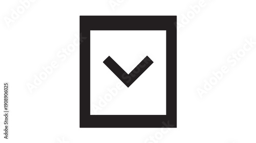 Free Download Black Download Arrow Icon on White Background - GFXLoad