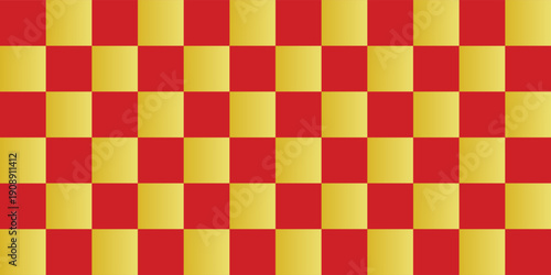 chess board pattern gold and red. seamless geometric pattern with triangles, red diamond checkerboard repeat pattern, replete image, design for fabric printing
