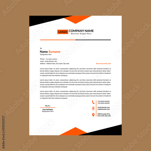 Modern Business Card Template. Innovative Layout Display for Promotional Campaign.