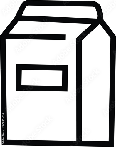 Red metal mailbox vector illustration icon featuring a blue paper letter and postbox symbol for business communication on a wall