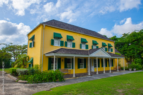 George Washington House is a 1700s plantation home in Garrison district in historic city center of Bridgetown, Barbados. Historic Bridgetown and its Garrison is a UNESCO World Heritage Site.  