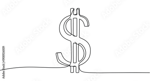 Dollar sign symbol, representing money and financial concepts