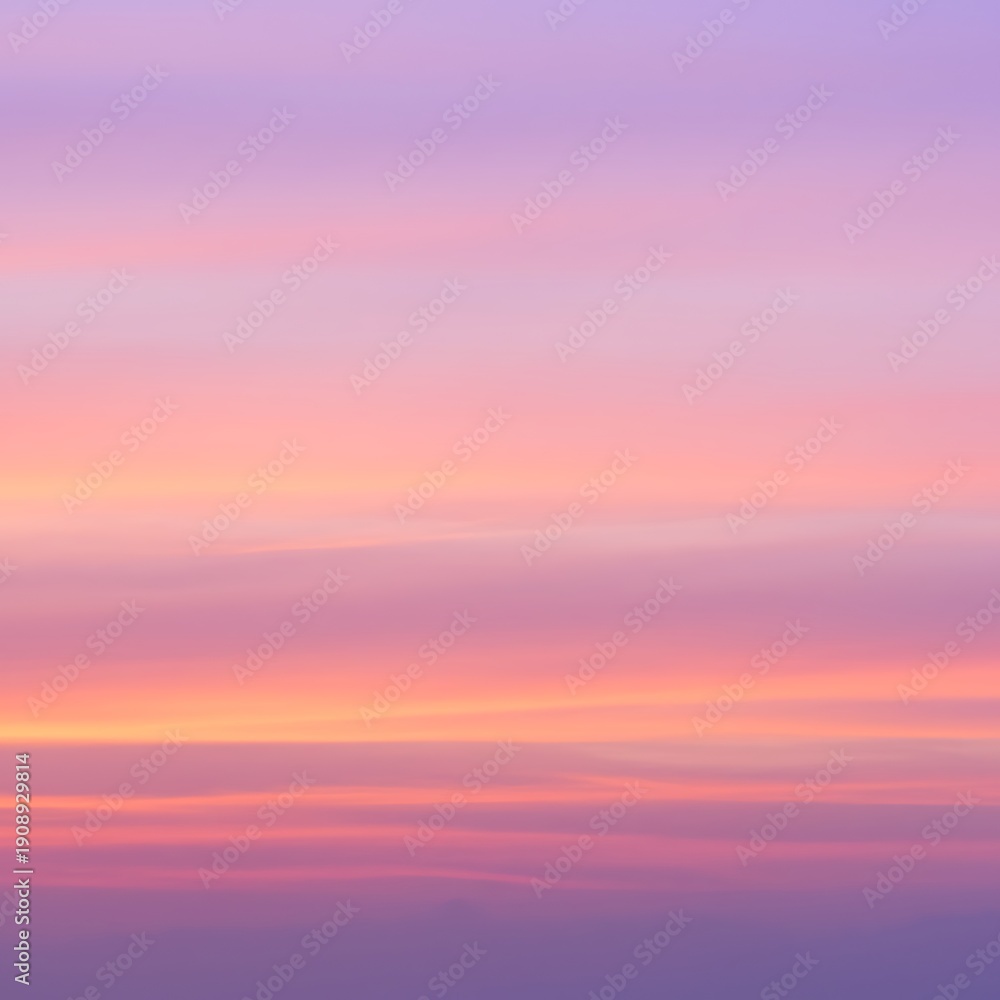 Fototapeta premium Dreamscape Sunset: Pastel Sky Serenity