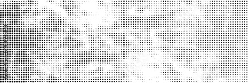 Monochrome halftone background with a gradient of dots creating a modern and minimalist design element EPS vector