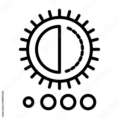 Contrast Icon Design