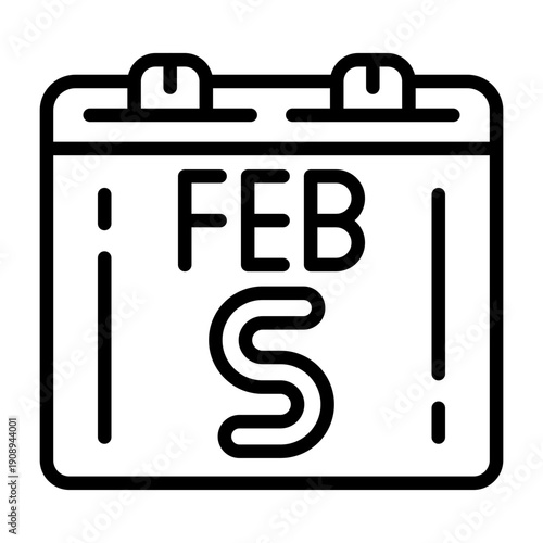 February 5 Icon Design