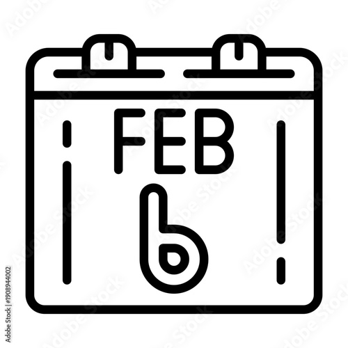 February 6 Icon Design