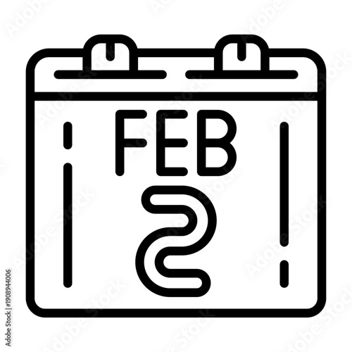 February 2 Icon Design