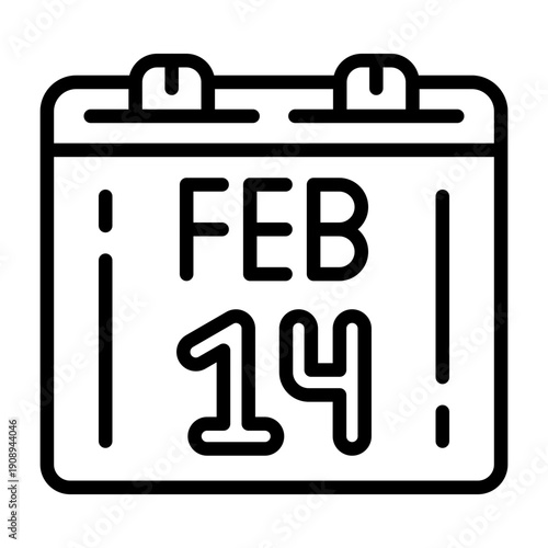 February 14 Icon Design