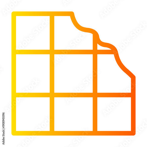 chocolate gradient icon