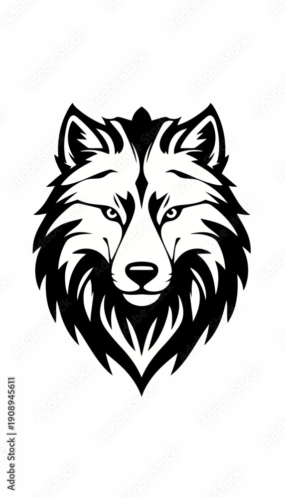 Fototapeta premium lion head vector