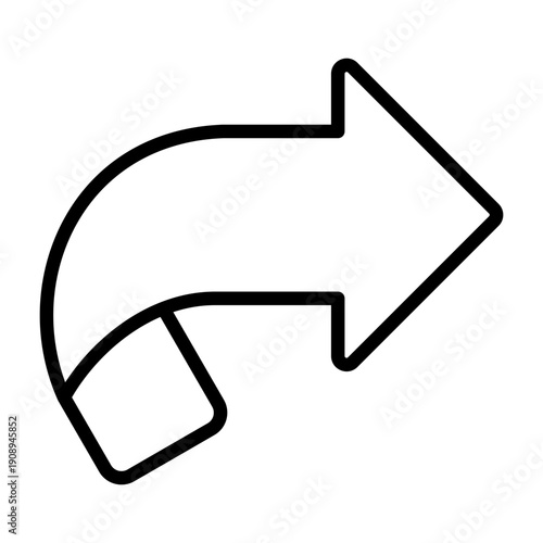 Folded Arrow Icon Design