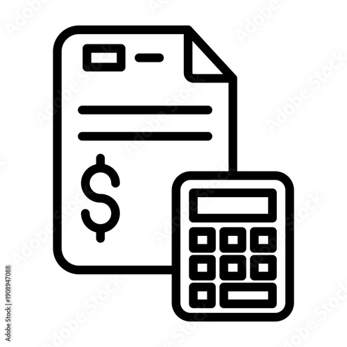 Budget Icon Design
