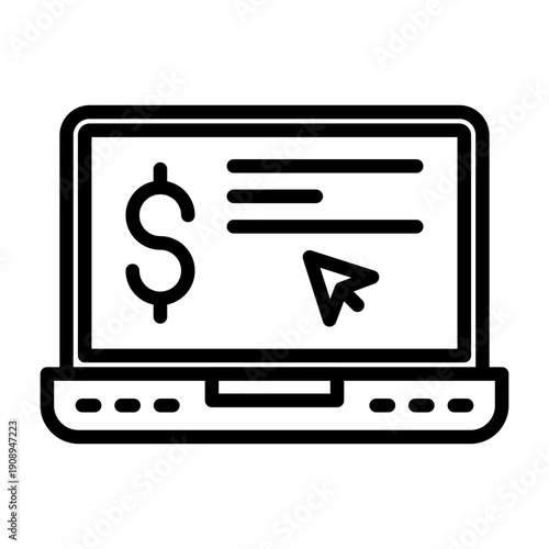 Online Payment Icon Design