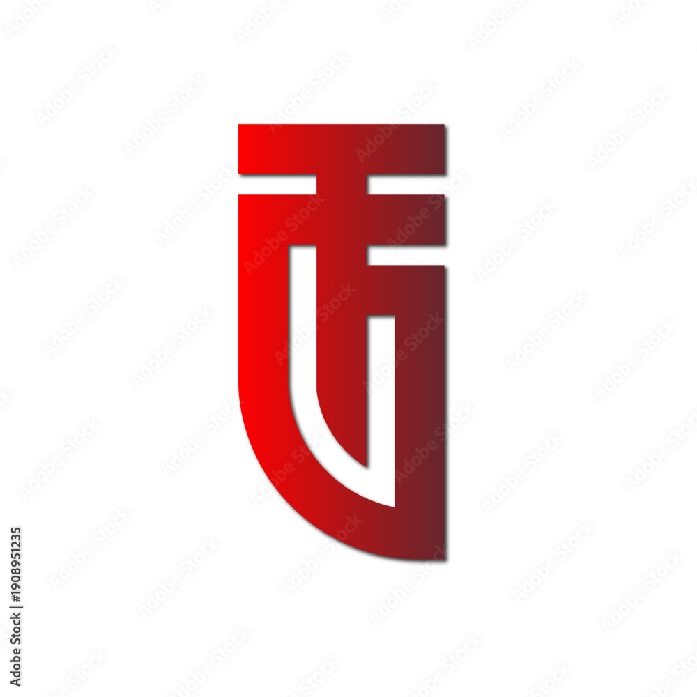 Obraz premium Web line modern color full logo design illustrator