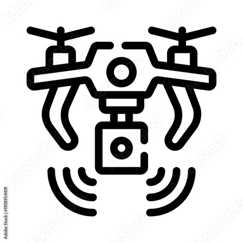 drone line icon