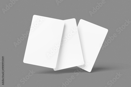 Realistic Playing Card Blank