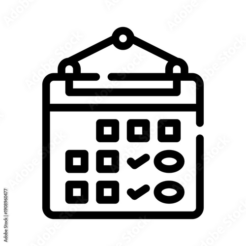 marked date line icon