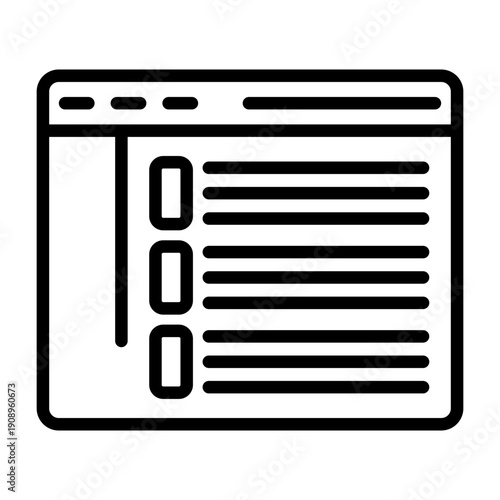 List Icon Design