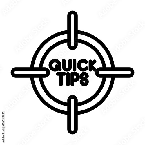 Quick Tips Icon Design