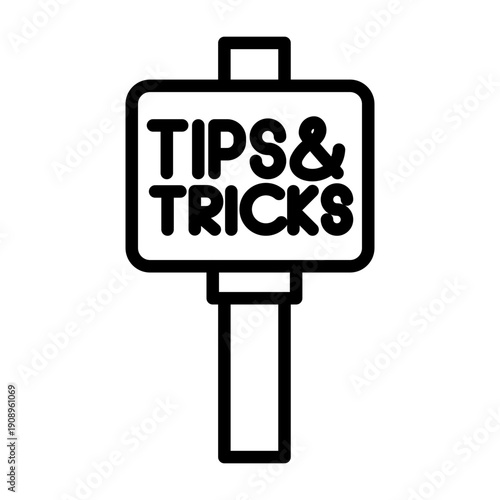 Tips And Tricks Icon Design