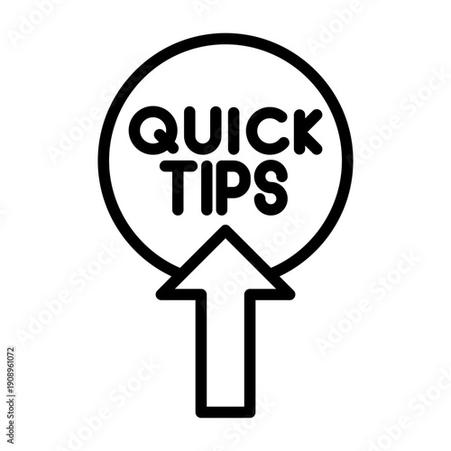 Quick Tips Icon Design