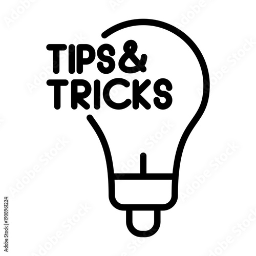 Tips And Tricks Icon Design
