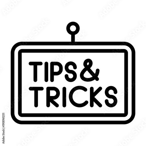Tips And Tricks Icon Design