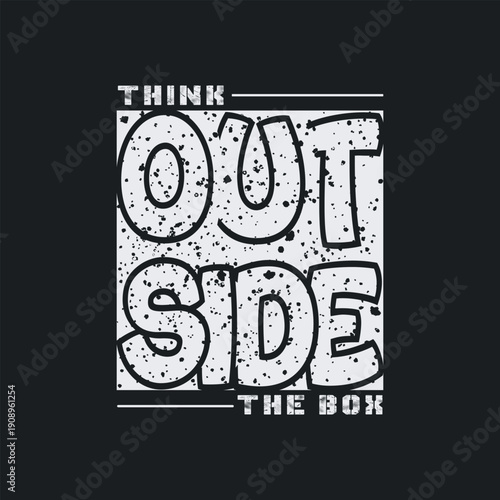 Creative typography poster, urban street style art design