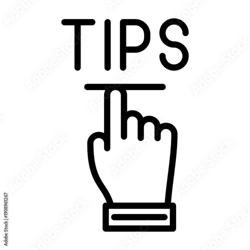 Tips Icon Design