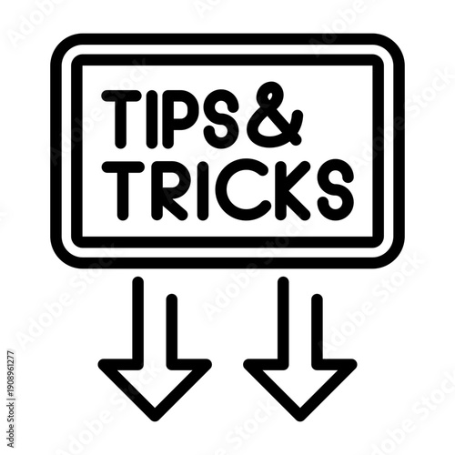 Tips And Tricks Icon Design
