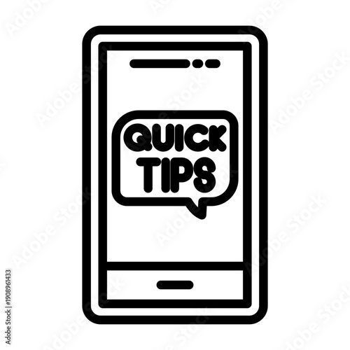 Quick Tips Icon Design