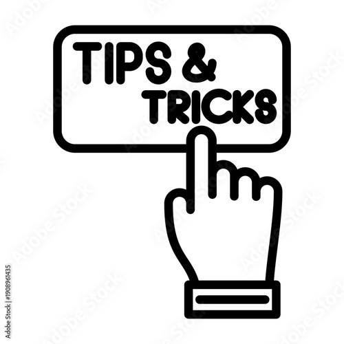 Tips And Tricks Icon Design