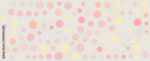 Abstract Pastel Polka Dot Background Texture.